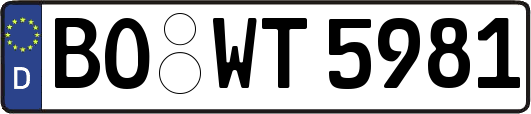 BO-WT5981