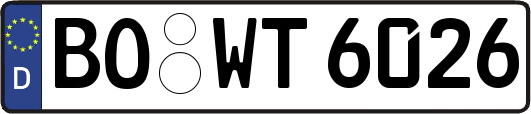 BO-WT6026