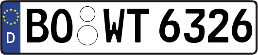 BO-WT6326