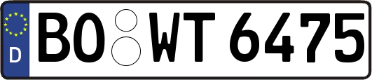 BO-WT6475