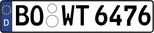 BO-WT6476