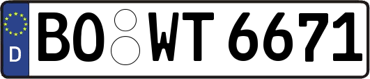BO-WT6671