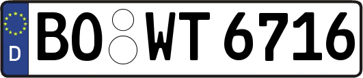 BO-WT6716