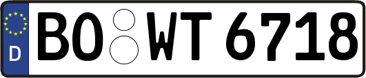 BO-WT6718
