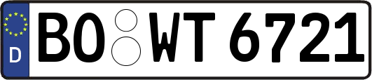 BO-WT6721
