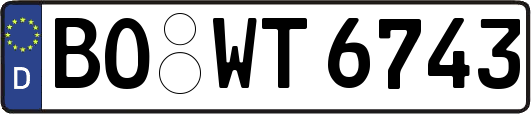 BO-WT6743