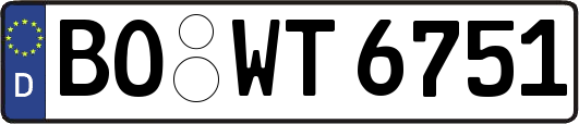 BO-WT6751