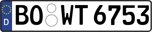 BO-WT6753