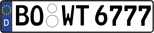 BO-WT6777