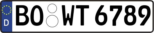BO-WT6789