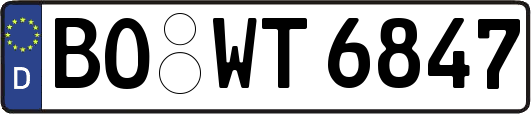 BO-WT6847