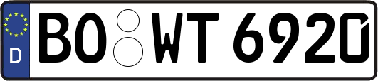 BO-WT6920