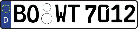 BO-WT7012