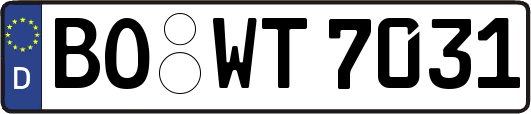 BO-WT7031