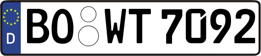 BO-WT7092