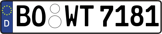 BO-WT7181