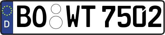 BO-WT7502