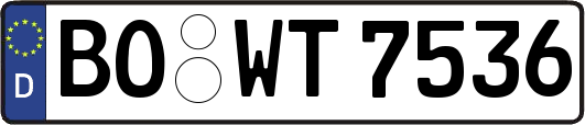 BO-WT7536