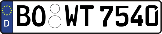 BO-WT7540