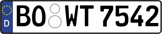 BO-WT7542
