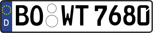 BO-WT7680