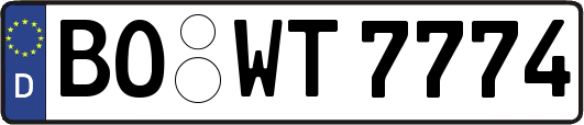 BO-WT7774