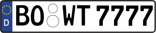 BO-WT7777