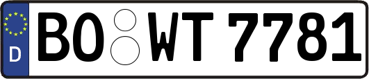 BO-WT7781