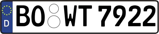 BO-WT7922