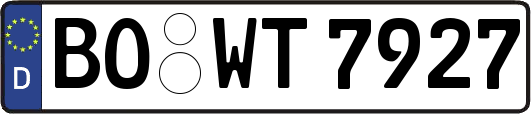 BO-WT7927