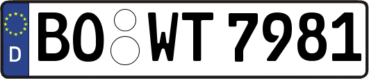 BO-WT7981