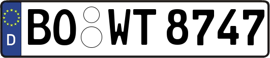 BO-WT8747