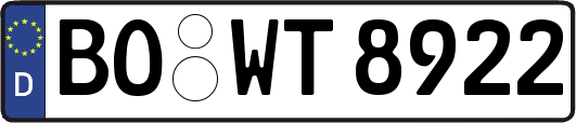 BO-WT8922
