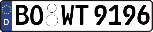 BO-WT9196