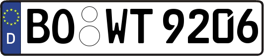 BO-WT9206