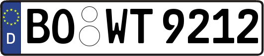 BO-WT9212