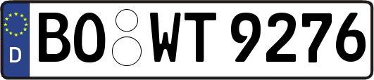 BO-WT9276