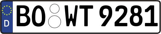 BO-WT9281
