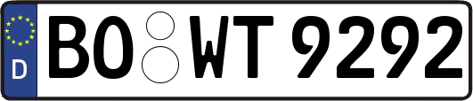 BO-WT9292