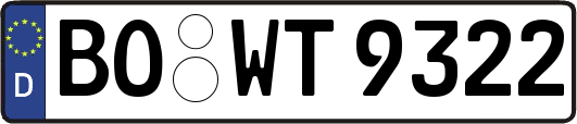 BO-WT9322