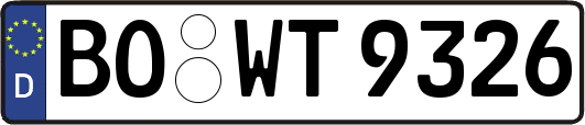 BO-WT9326