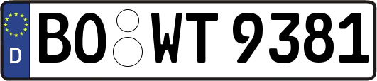 BO-WT9381