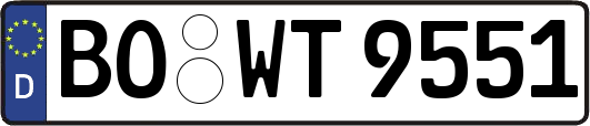 BO-WT9551