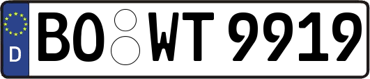 BO-WT9919