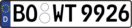 BO-WT9926