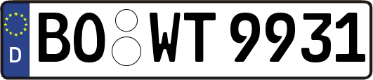 BO-WT9931
