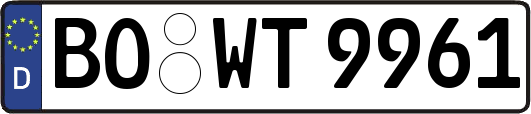 BO-WT9961