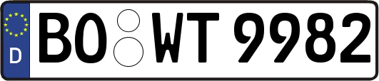 BO-WT9982