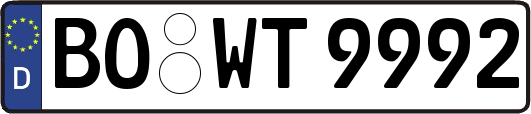 BO-WT9992