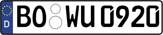 BO-WU0920
